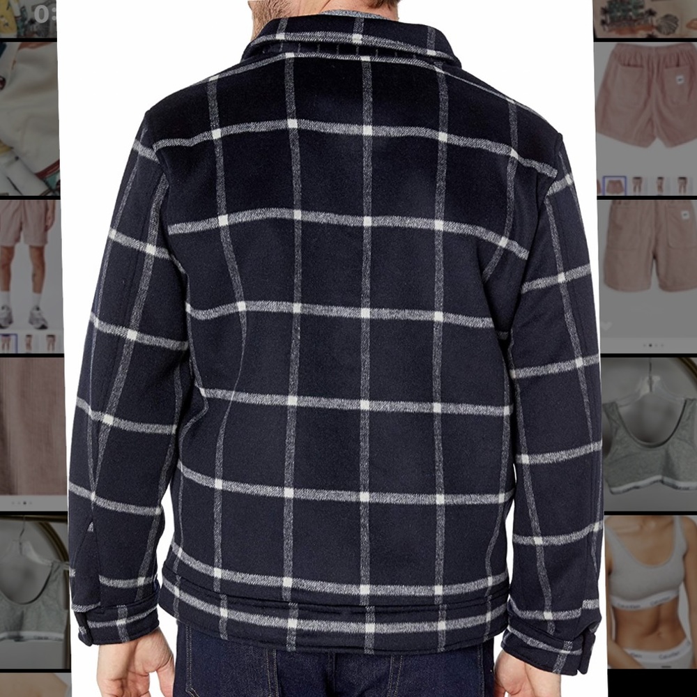 Blank NYC | Men's Irish Curse Wool Blend Coat - Picture 4 of 15
